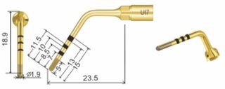 Implantations-Spitze kompatibel mit Mectron Piezosurgery OT4