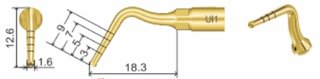 Implantations-Spitze kompatibel mit Mectron Piezosurgery